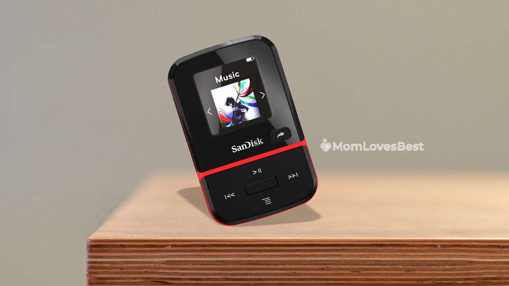 Photo of the SanDisk 32GB Clip MP3 Player and Voice Recorder