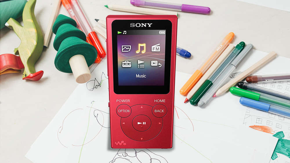 Photo of the Sony NWE394/R 8GB Walkman MP3 Player