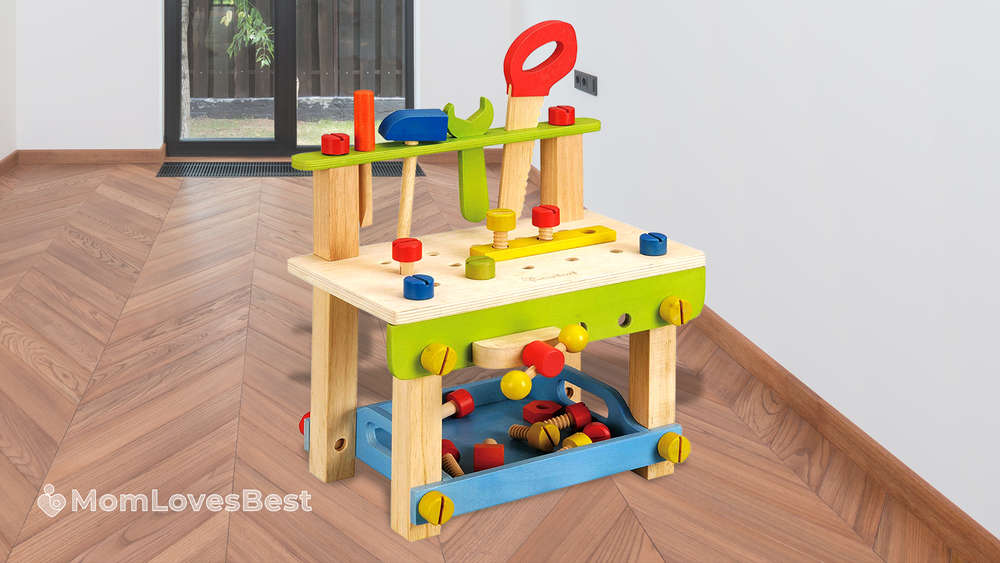 Photo of the EverEarth Toddler Workbench