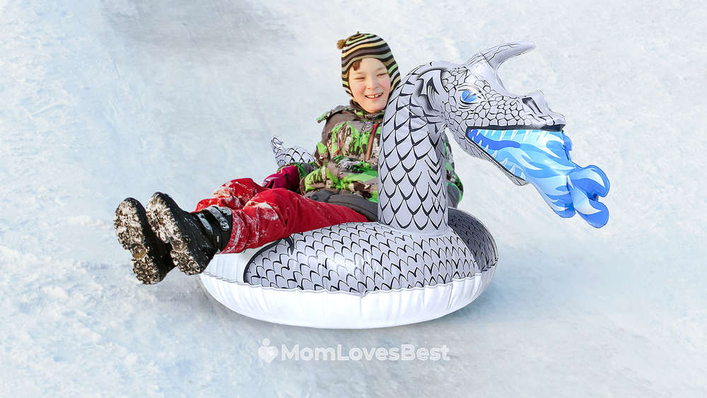 Photo of the GoFloats Inflatable Sled