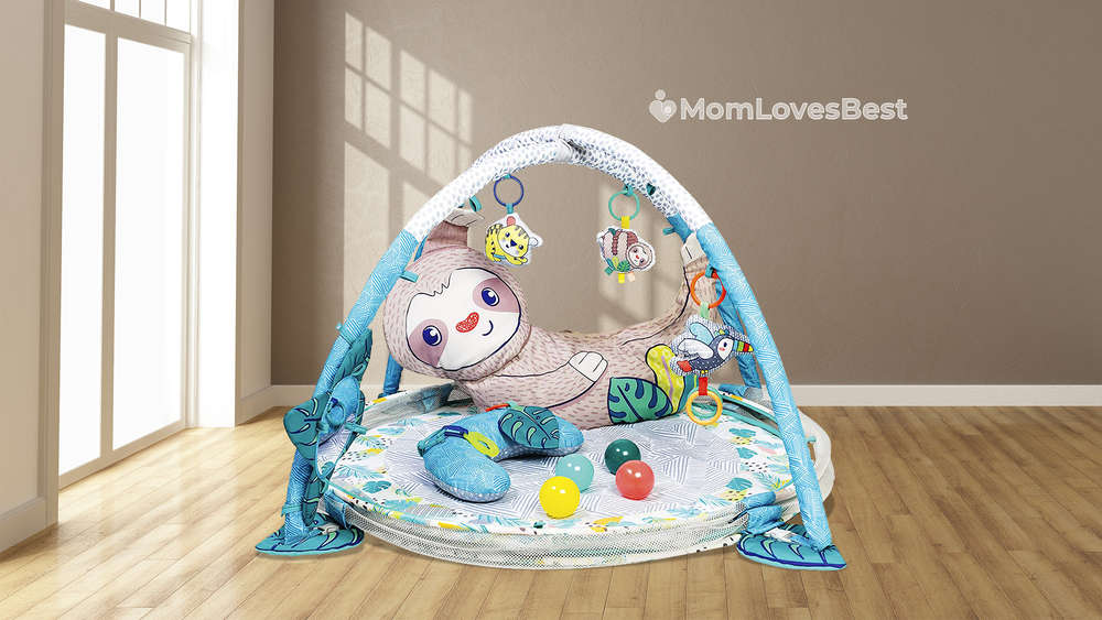 Photo of the Infantino 4-in-1 Baby Gym and Ball Pit