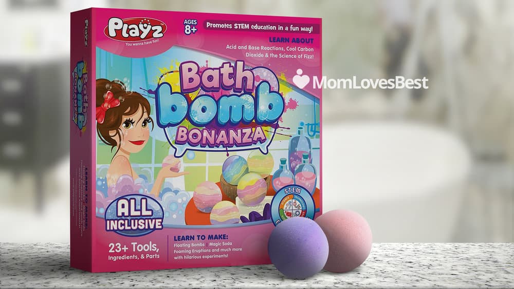 Photo of the Playz Bath Bomb Bonanza Science