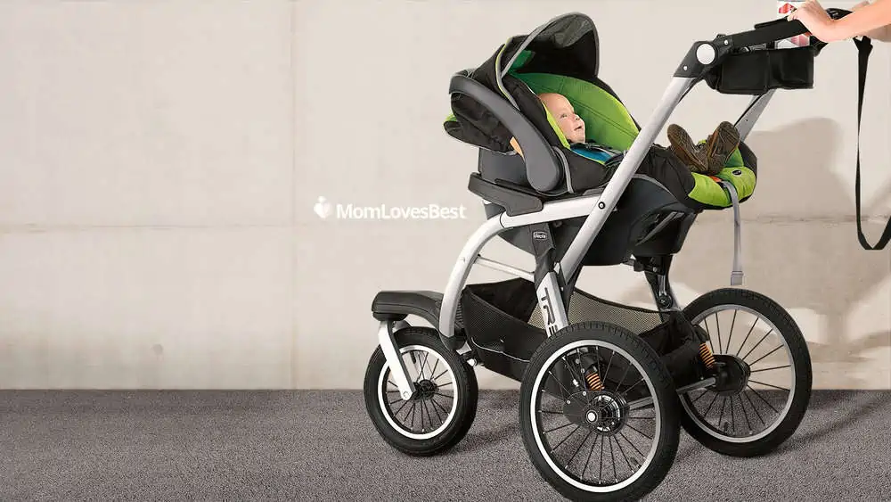 Photo of the Chicco TRE Jogging Stroller
