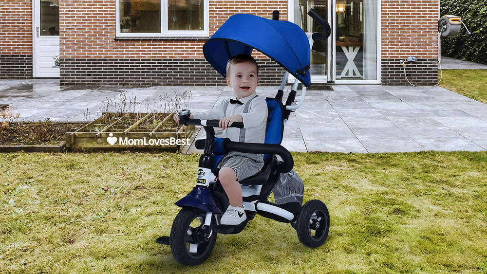 Photo of the Costzon 6-in-1 Baby Foldable Tricycle Stroller