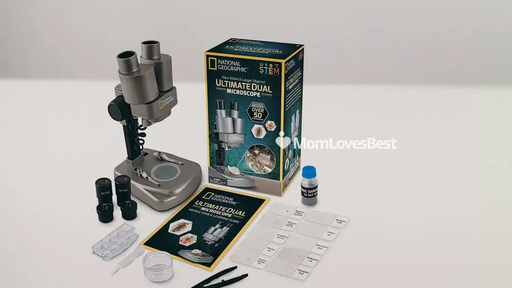 Photo of the Dual LED Student Microscope
