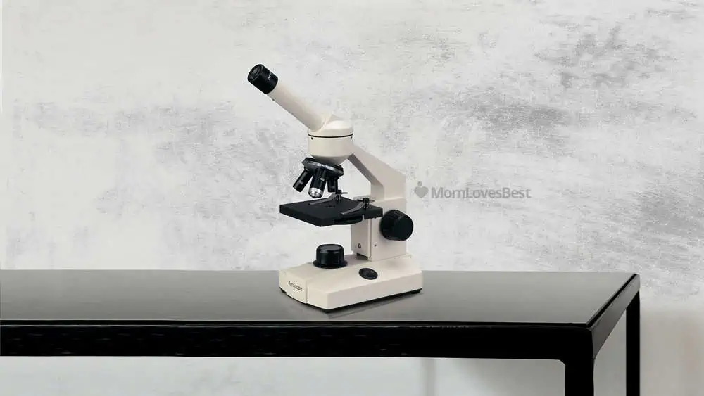 Photo of the AmScope Cordless LED Compound Microscope