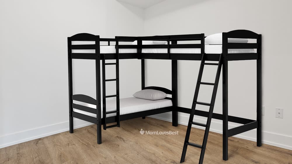 Photo of the Dorel Living Clearwater Triple Bunk Beds