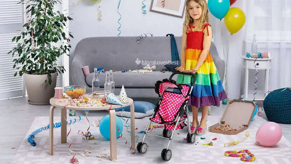 Photo of the Exquisite Buggy Doll Pram Stroller