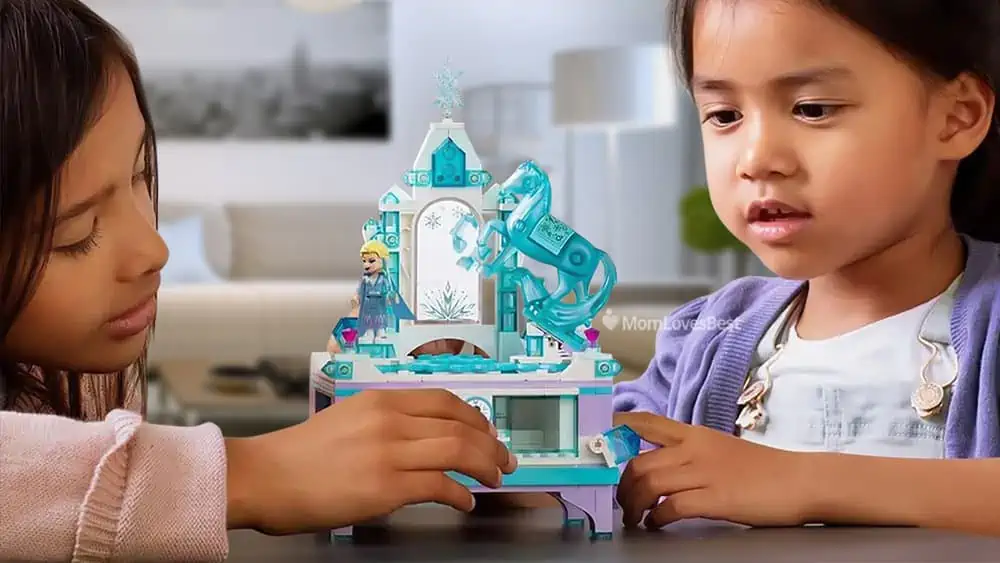 Photo of the LEGO Frozen II Elsa’s Jewelry Box Creation