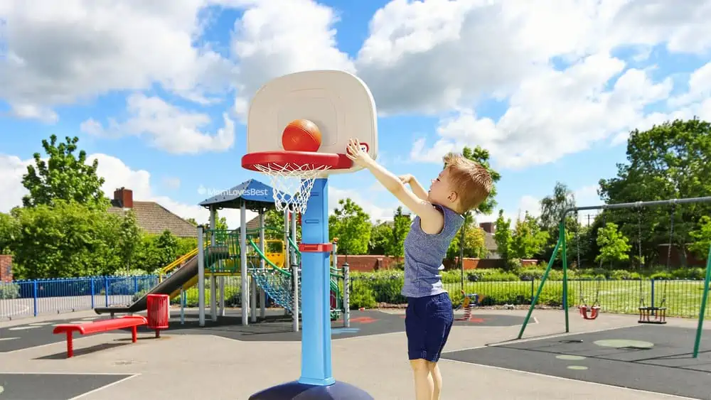 Photo of the Little Tikes Easy Score Basketball Set