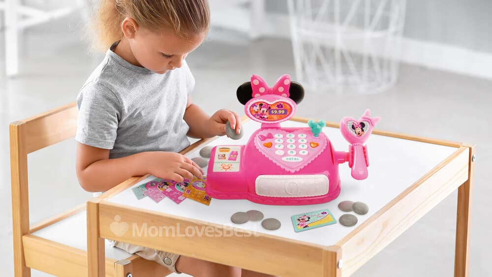 Photo of the Minnie Tique Toy Cash Register