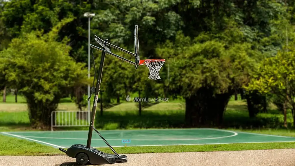 Photo of the Silverback NXT: Portable Basketball Hoop