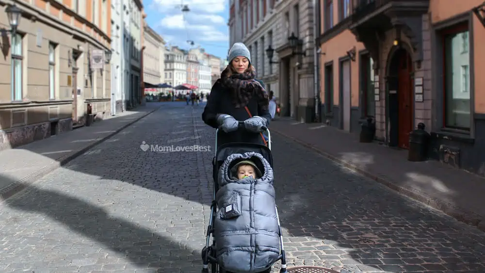 Photo of the 7AM Infant Stroller & Carseat Footmuff