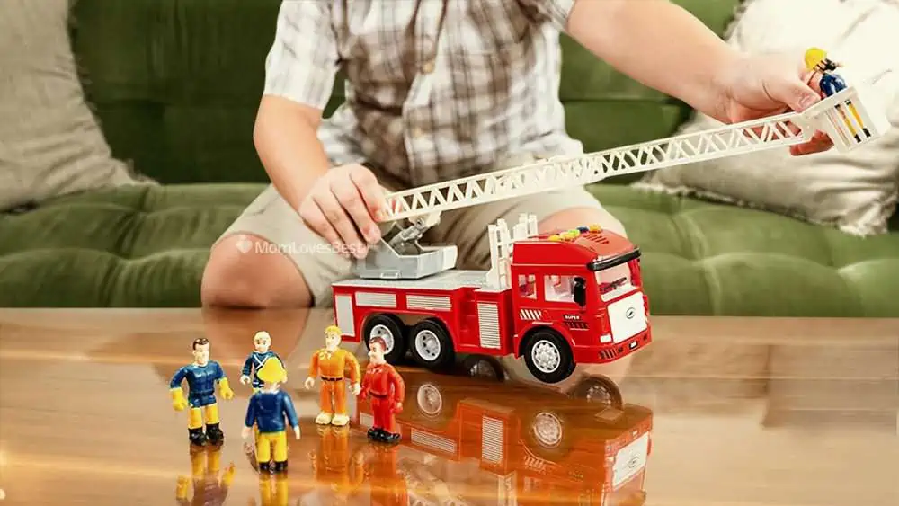 Photo of the Funerica Toy Fire Truck