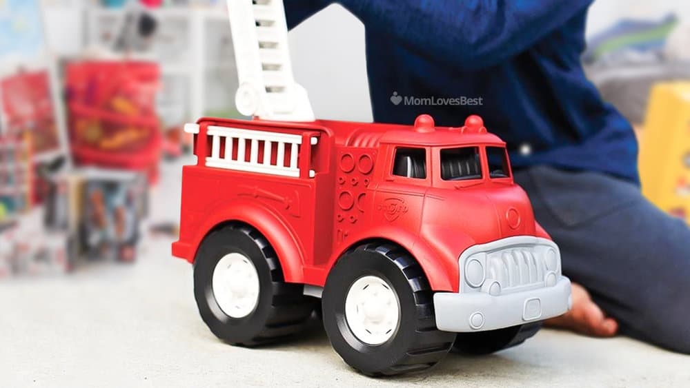 Photo of the Green Toys Fire Truck