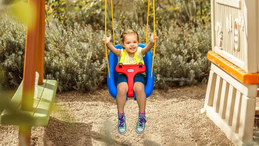 Photo of the Little Tikes Grow With Me Swing
