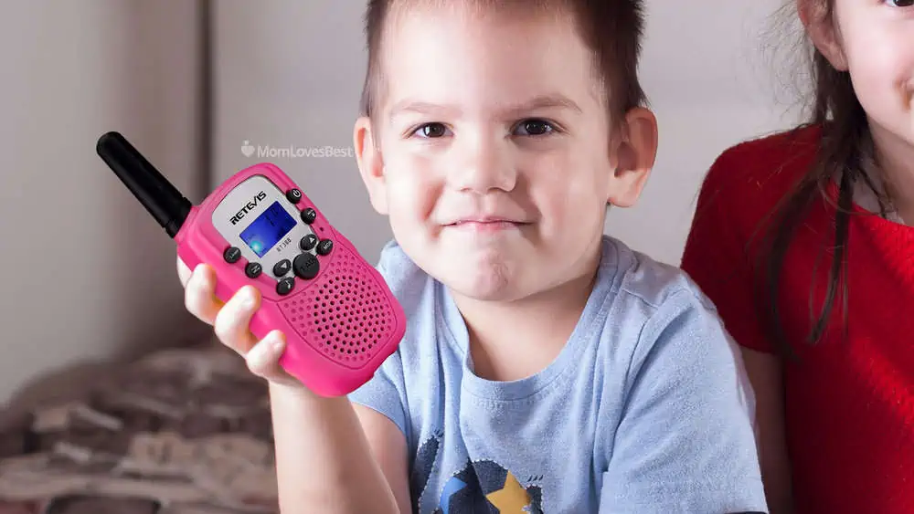 Photo of the Retevis Kids Walkie Talkies