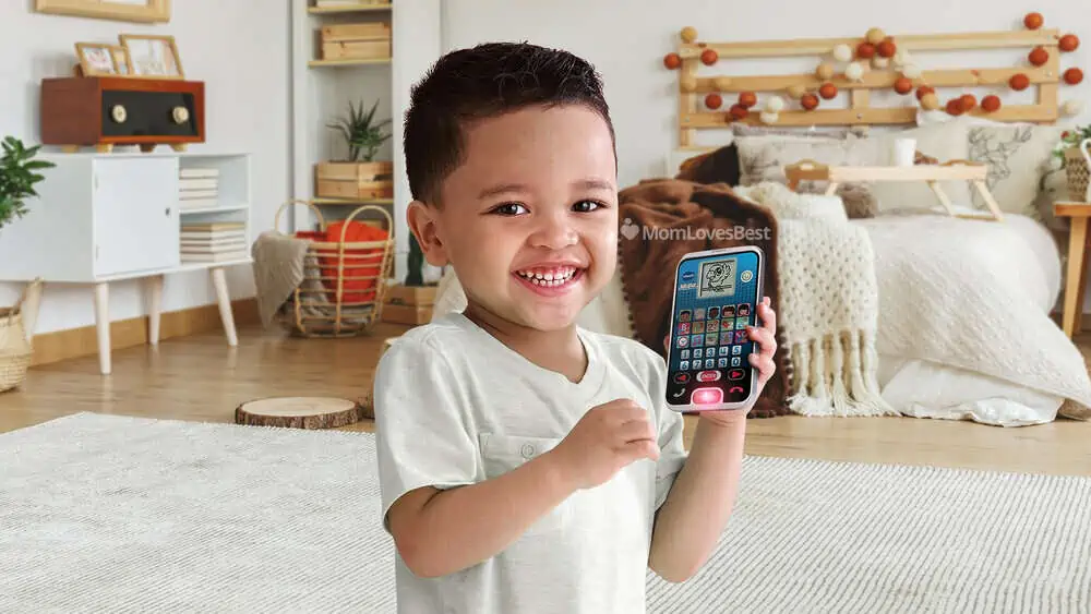 Photo of the VTech Call & Chat Learning Phone