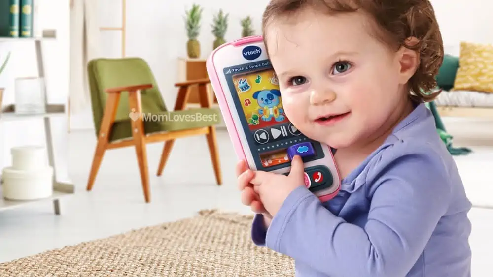 Photo of the VTech Touch and Swipe Kids Smart Phone