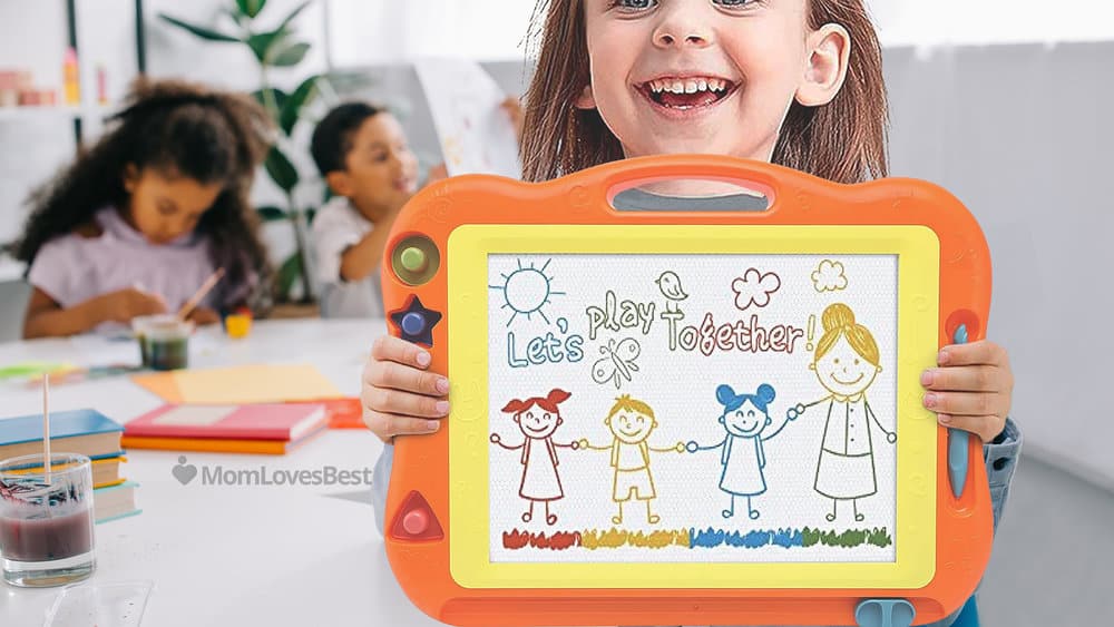 Photo of the 17 Inch Erasable Magnetic Doodle Board