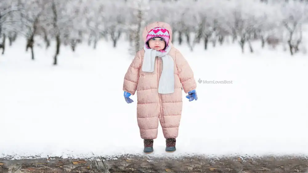 Baby snowsuit outlet with detachable feet