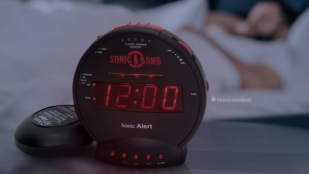 Photo of the Sonic Bomb Extra Loud Alarm Clock with Bed Shaker