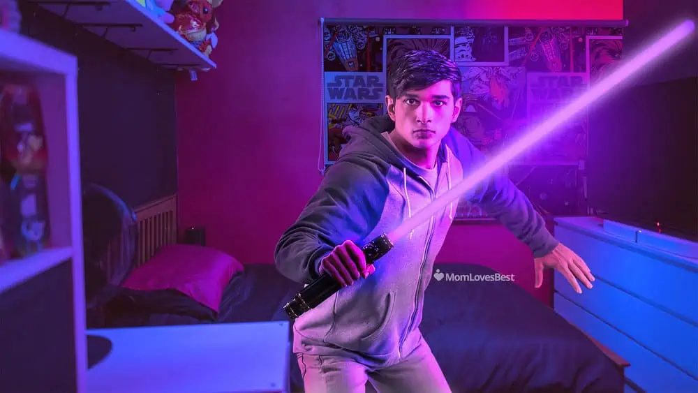 Photo of the Star Wars Mace Windu Electronic Lightsaber