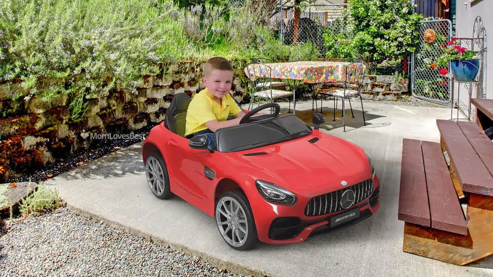 Photo of the Tobbi Mercedes Benz Ride-On Electric Car