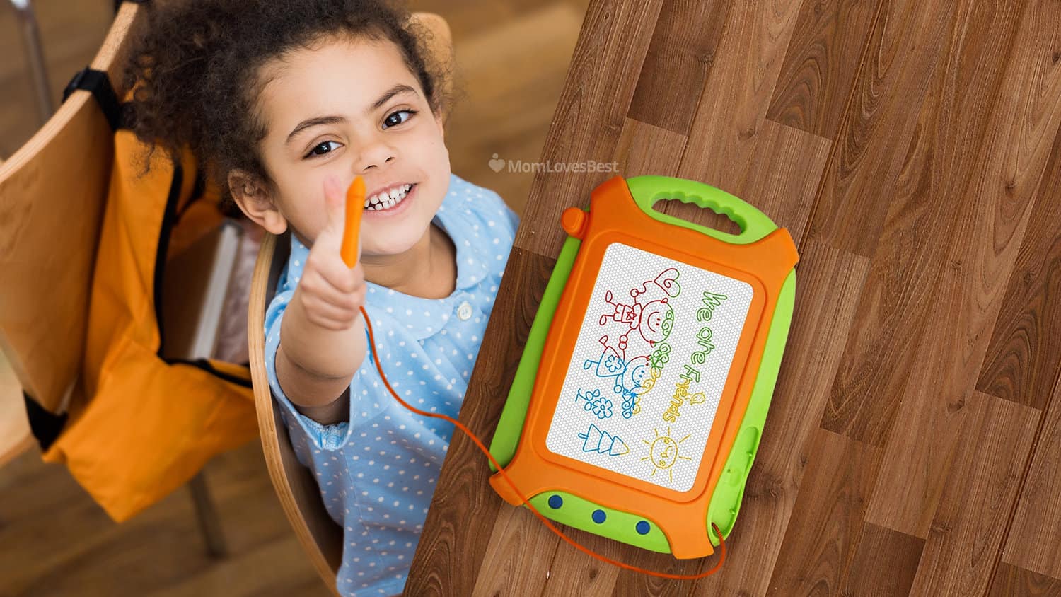 Photo of the Wellchild Magnetic Drawing Board for Toddlers