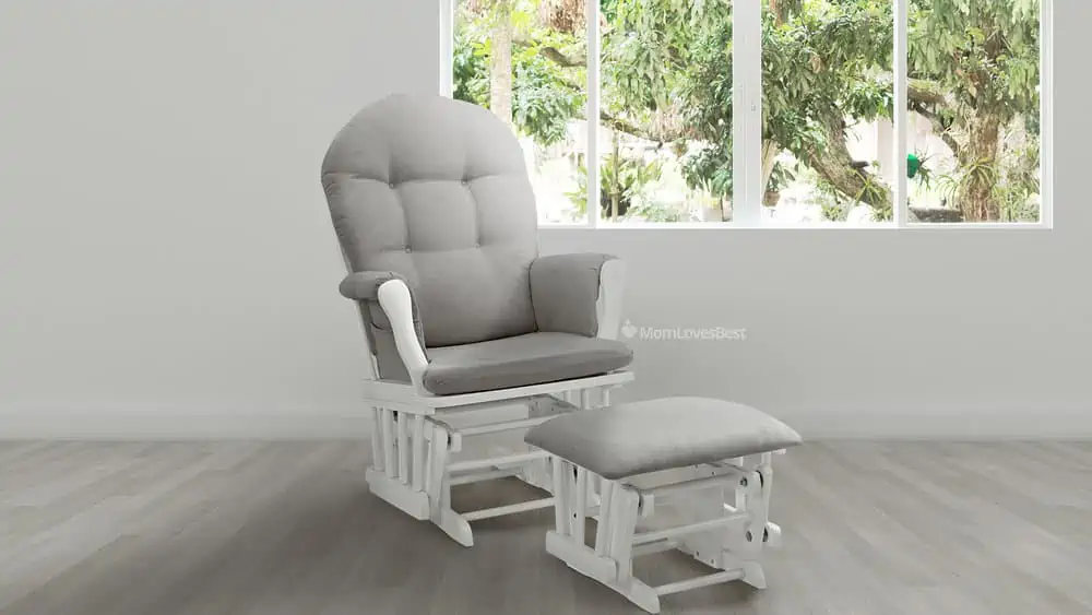 Photo of the Windsor Nursery Glider and Ottoman