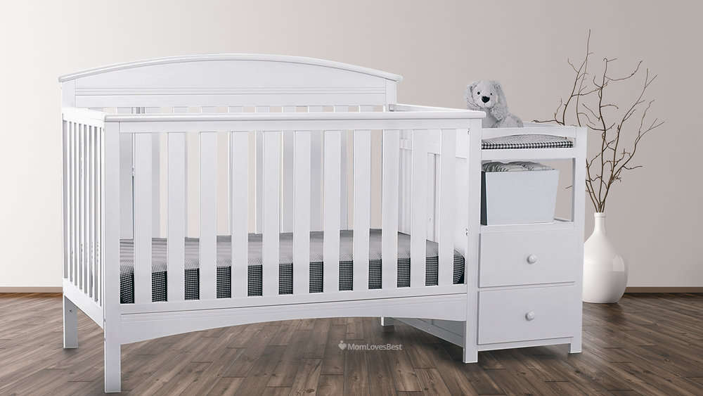 Photo of the Delta Children Abby Crib and Changer Set
