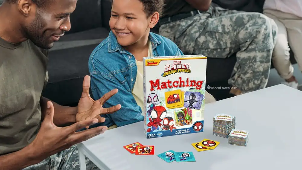 Photo of the Disney Junior Marvel Matching Game
