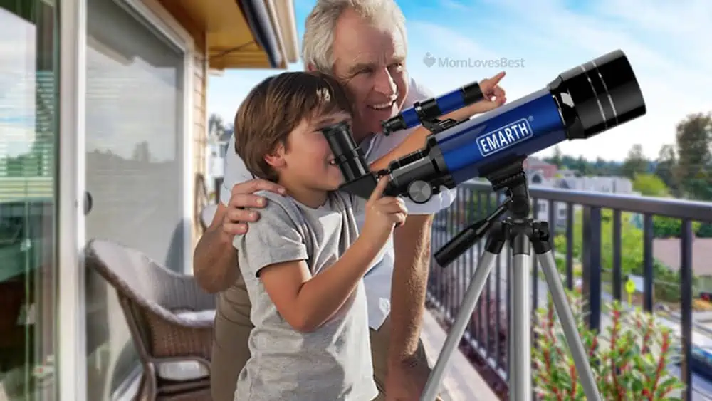 Photo of the Emarth Refractor Telescope