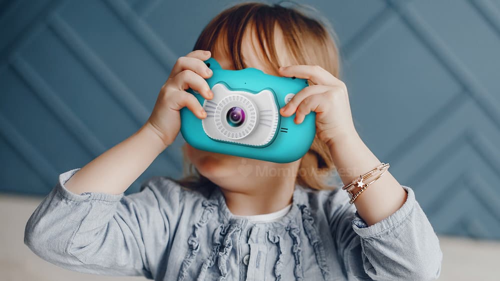 Photo of the GKTZ Kids’ Dual Lens Video Camera