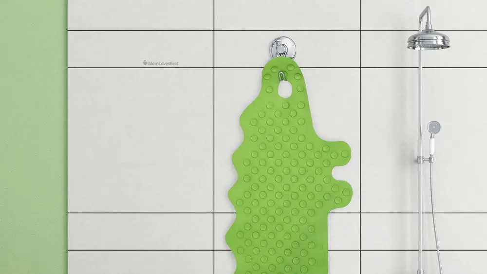 Photo of the Ikea Crocodile Bath Mat