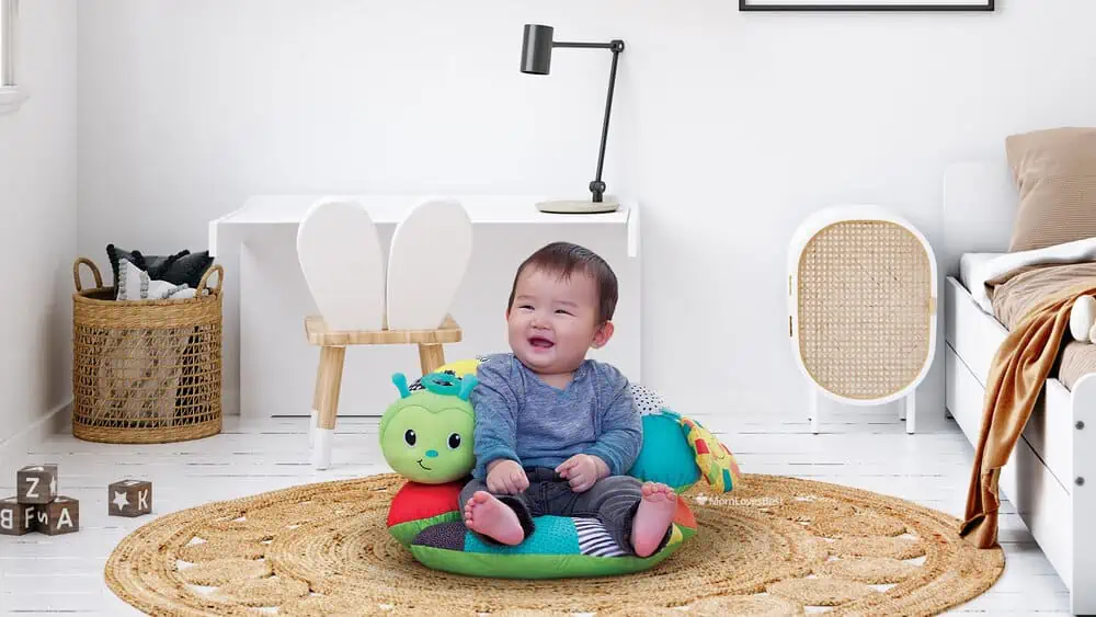 Photo of the Infantino Prop-a-Pillar Tummy Time & Floor Seat