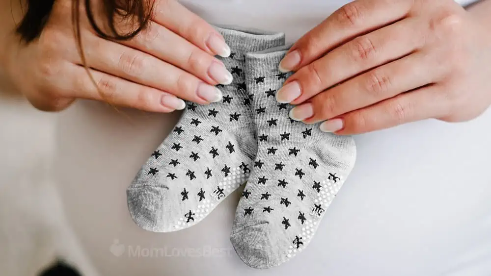 QBabe Polyester Cute Baby Crew Socks - Progress Socks