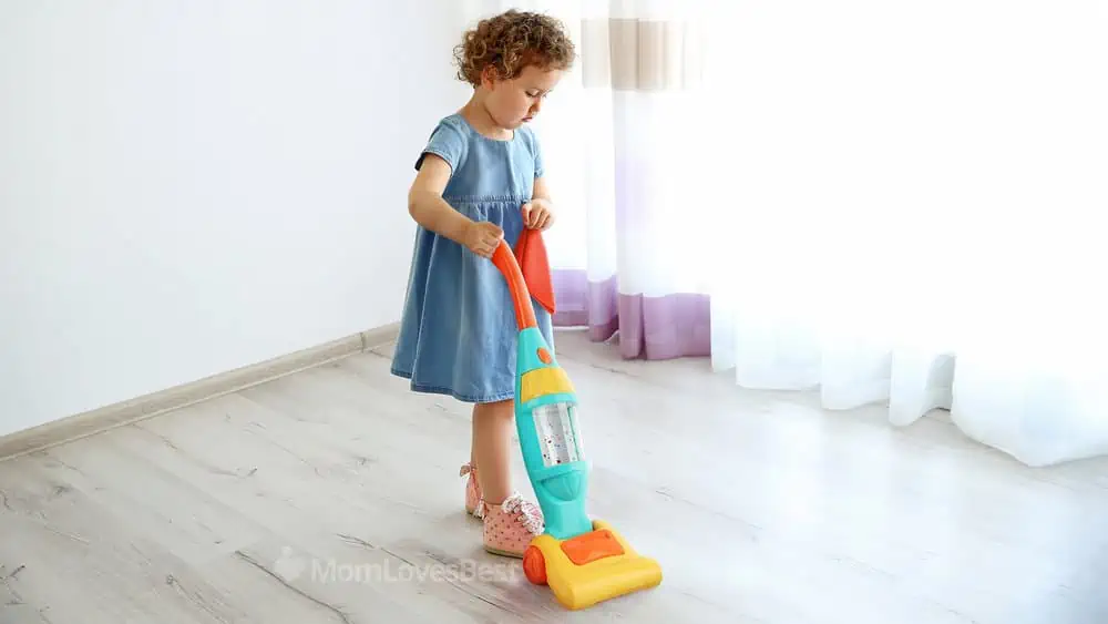 Photo of the Kids Vacuum Cleaner Toy Set