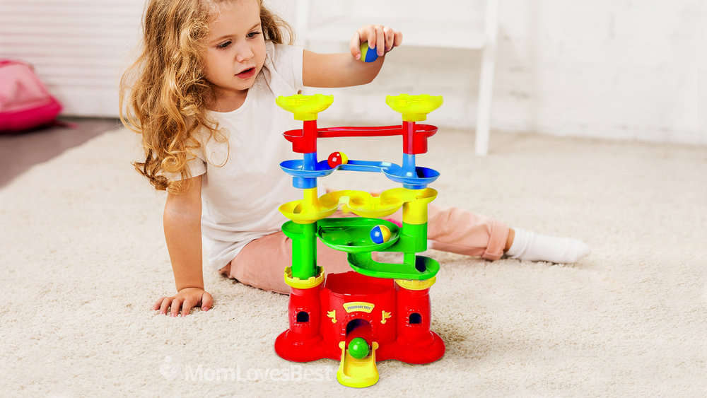 Photo of the Marbleworks Marble Run By Discovery Toys