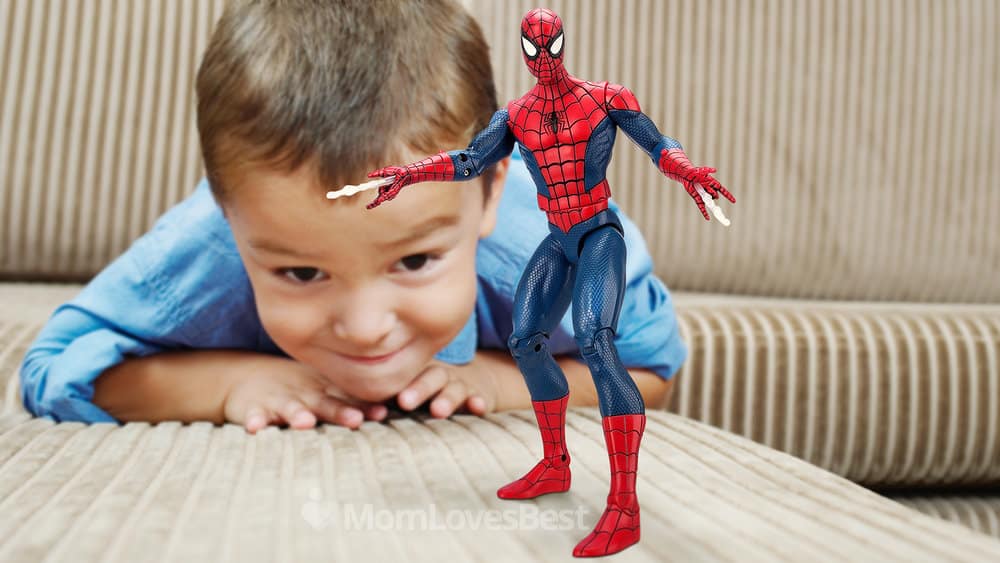 Photo of the Marvel Spider-Man Talking Action Figure