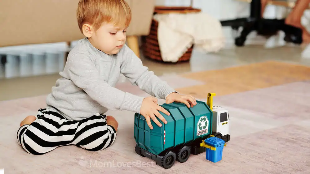 Photo of the Matchbox Garbage Truck