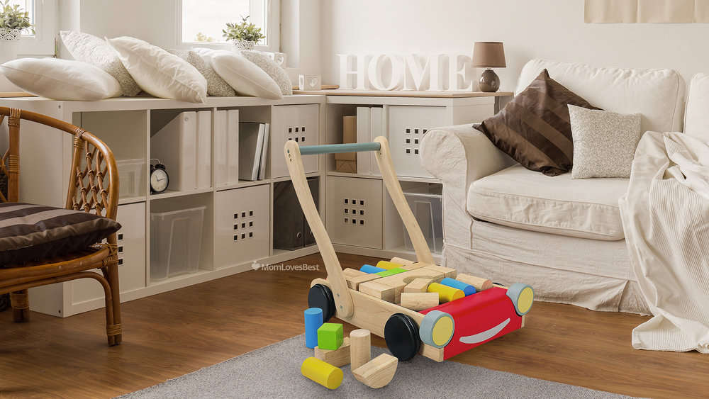Photo of the Plan Toy Baby Walker