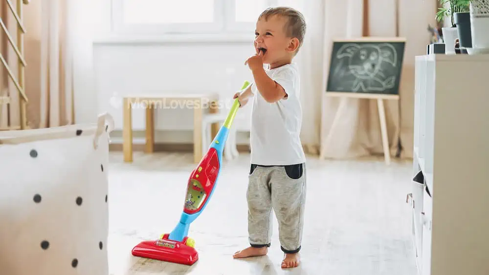 Photo of the PlayGo 2-in-1 Toy Vacuum