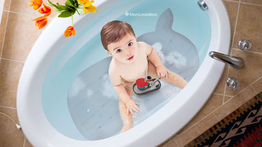 Photo of the Skip Hop Moby Non-Slip Baby Bath Mat