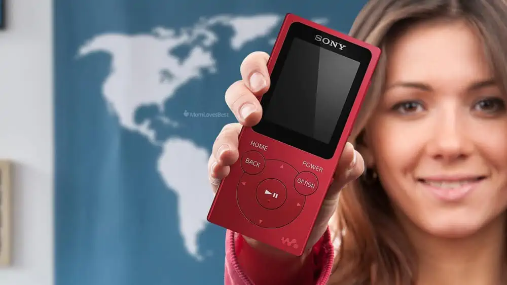 Photo of the Sony NWE394/R 8GB Walkman MP3 Player