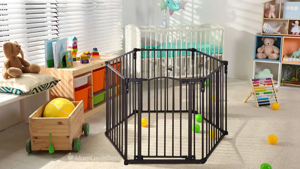 Photo of the Toddleroo 3-in-1 Arched Décor Metal Superyard