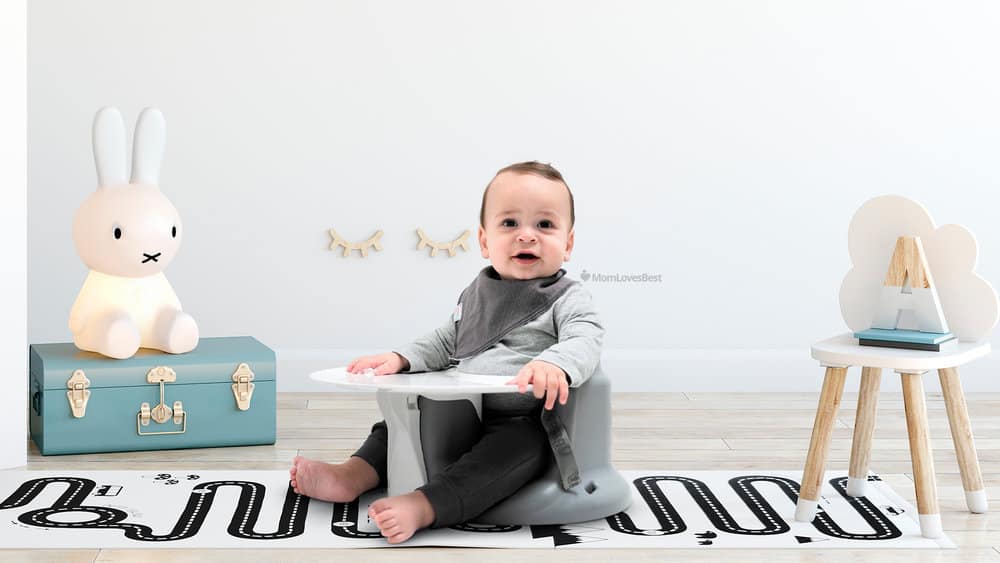 Photo of the Upseat Baby Floor and Booster Seat with Tray