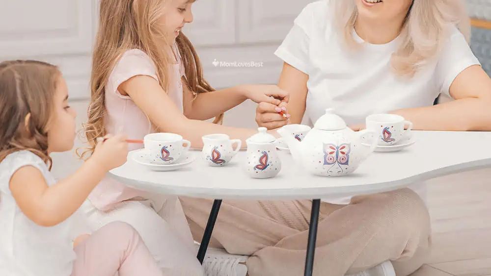 Photo of the Alex Toys Chasing Butterflies Ceramic Tea Set