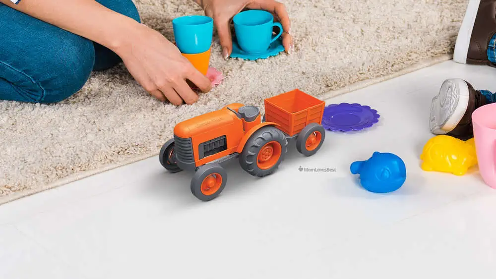 Photo of the Green Toys Tractor Vehicle