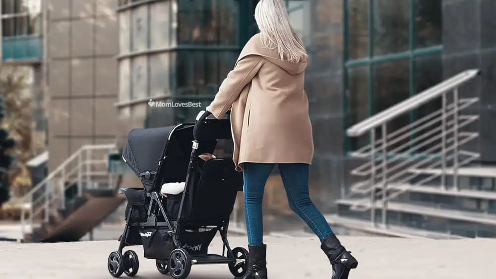 Photo of the Joovy Caboose Too Ultralight Graphite Stroller
